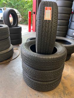 225/65R17 BRIDGESTONE H/P full tires set