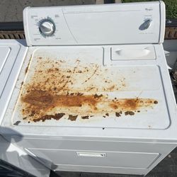 Rusted Whirlpool Electric Dryer