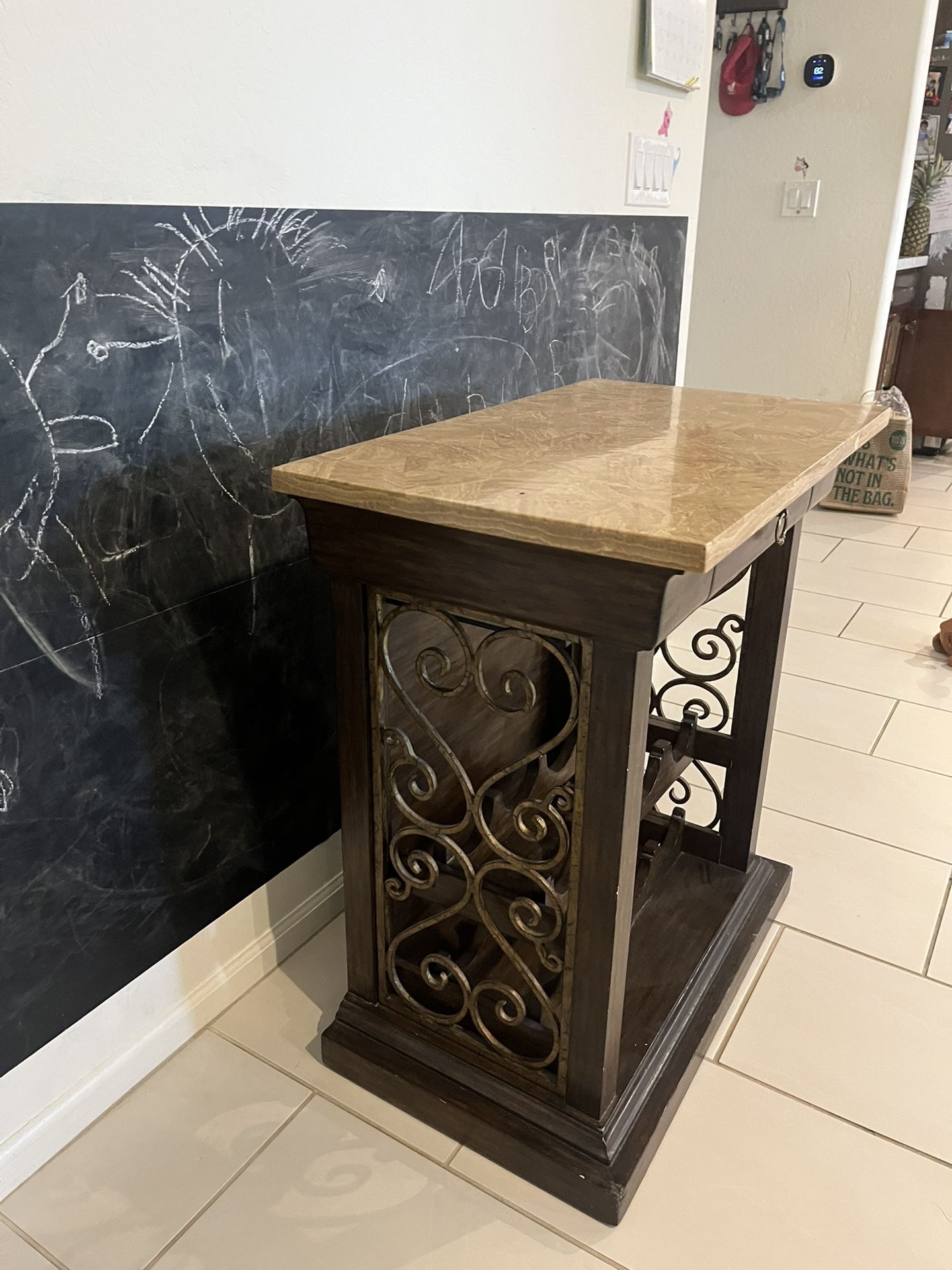 Wine Rack With Drawer