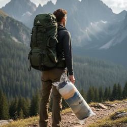 Camp Blanket, Sleeping Bag Blanket, Vanlife Travel Blanket, Lightweight, Portable, Water-Resistant, Down Alternative Blanket, Van Camp, Stadium, Hikin