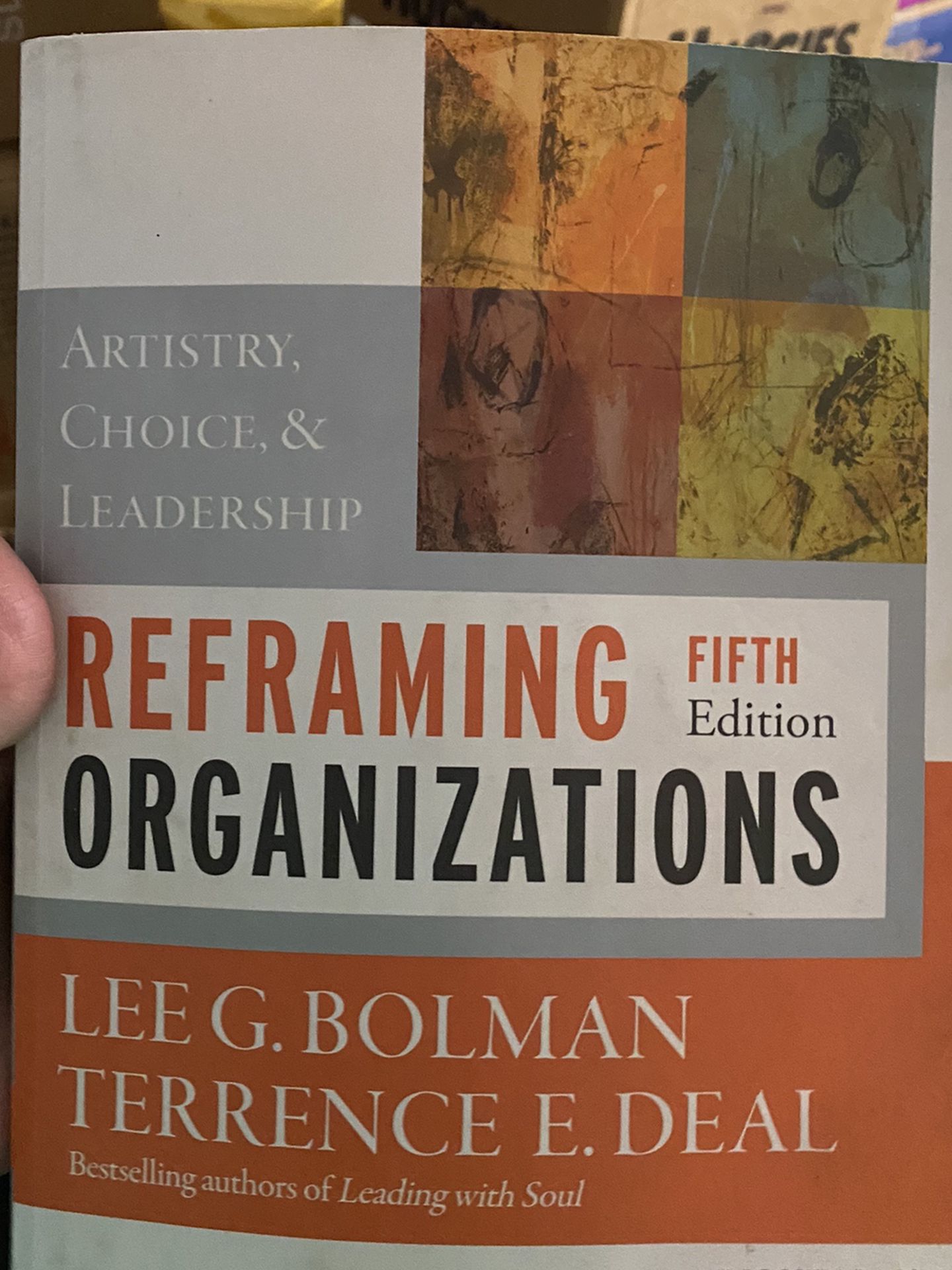 Reframing Organizations Textbook