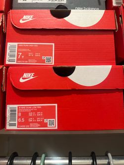 Nike shoes.