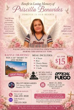 Come help support family