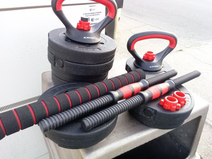 Maxcare Dumbbell And Weight Set