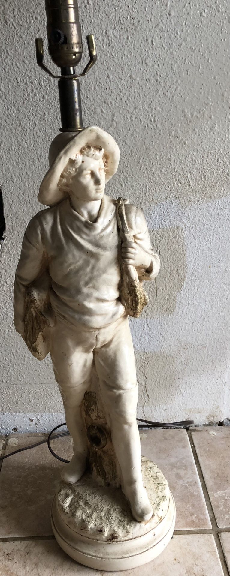 Antique Gypsum Table Lamps