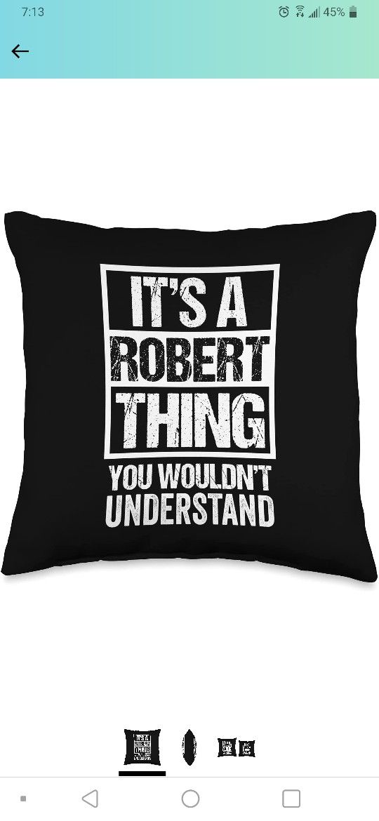Funny Throw Pillow, 16x16