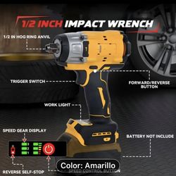 Llave  Eléctrica, Compatible con for Dewalt
