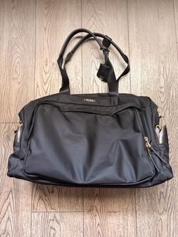 Tumi Black Nylon Duffle Bag