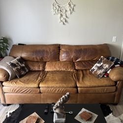 Arizona Leather Couch