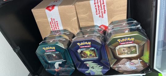 Pokemon Triple Whammy Tins