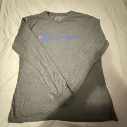 Champion Gray Long Sleeve Shirt