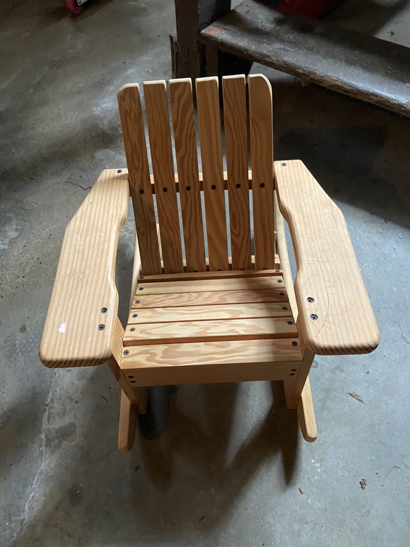 Kids Adirondack chair