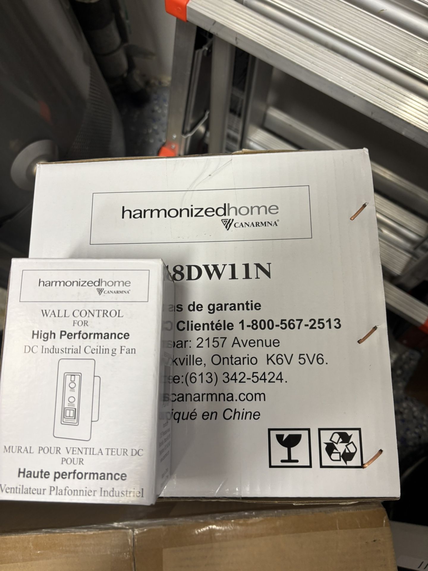 Canarm Ceiling Fan And Wall Switch Brand New