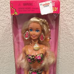 Tropical Splash Barbie Doll 1994 NIB 12446 Vintage Mattel