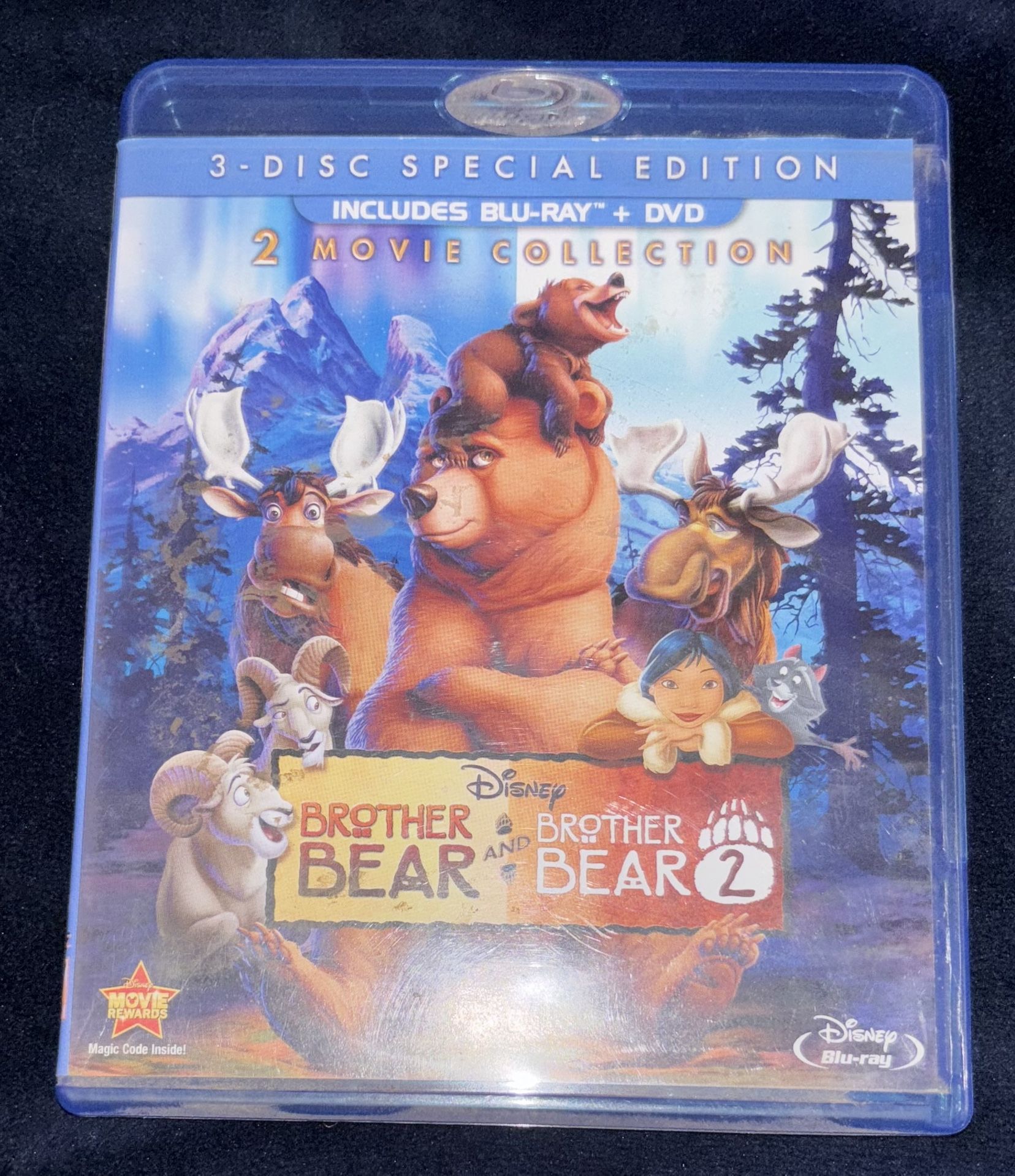 Disney’s Brother Bear & Brother Bear 2 (3 Disk Special Edition) Blue Ray