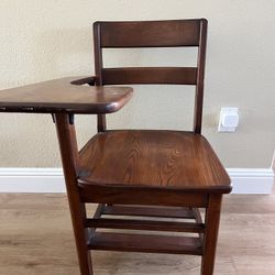 Vintage School Desk Chair