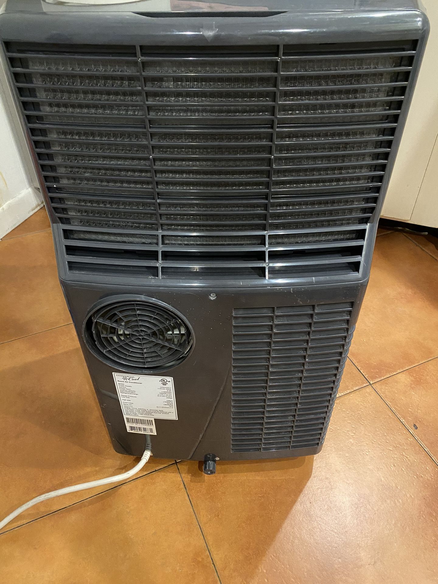 Commercial Cool Portable 10,000 BTU Air Conditioner, Dehumidify & Fan
