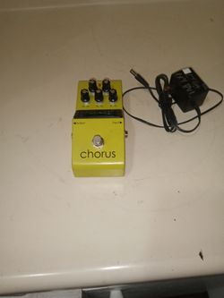 Starcaster Shorus By Fender Guitar Effect Pedal In Great Shape 