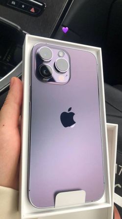 Unlocked iPhone 14 Pro + Box & Charger