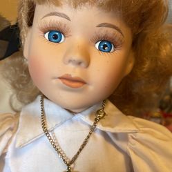 Porcelain Collector Standing “Sherry doll”  50’s Theme