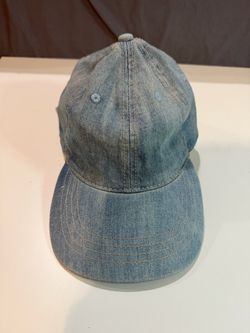 Hollister light wash Denim Baseball Cap