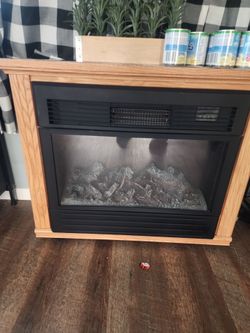 Electric heater chimney