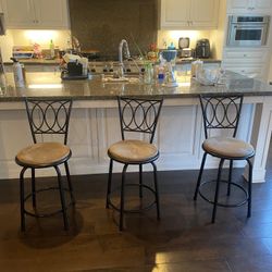 3 Bar Stools 