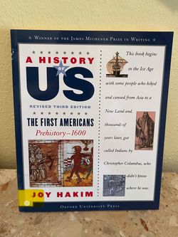 A History of US: The First Americans by Joy Hakim