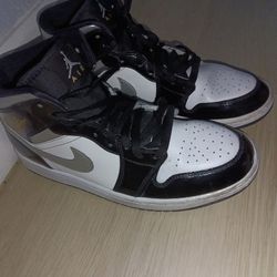 Black and White  Air Jordans