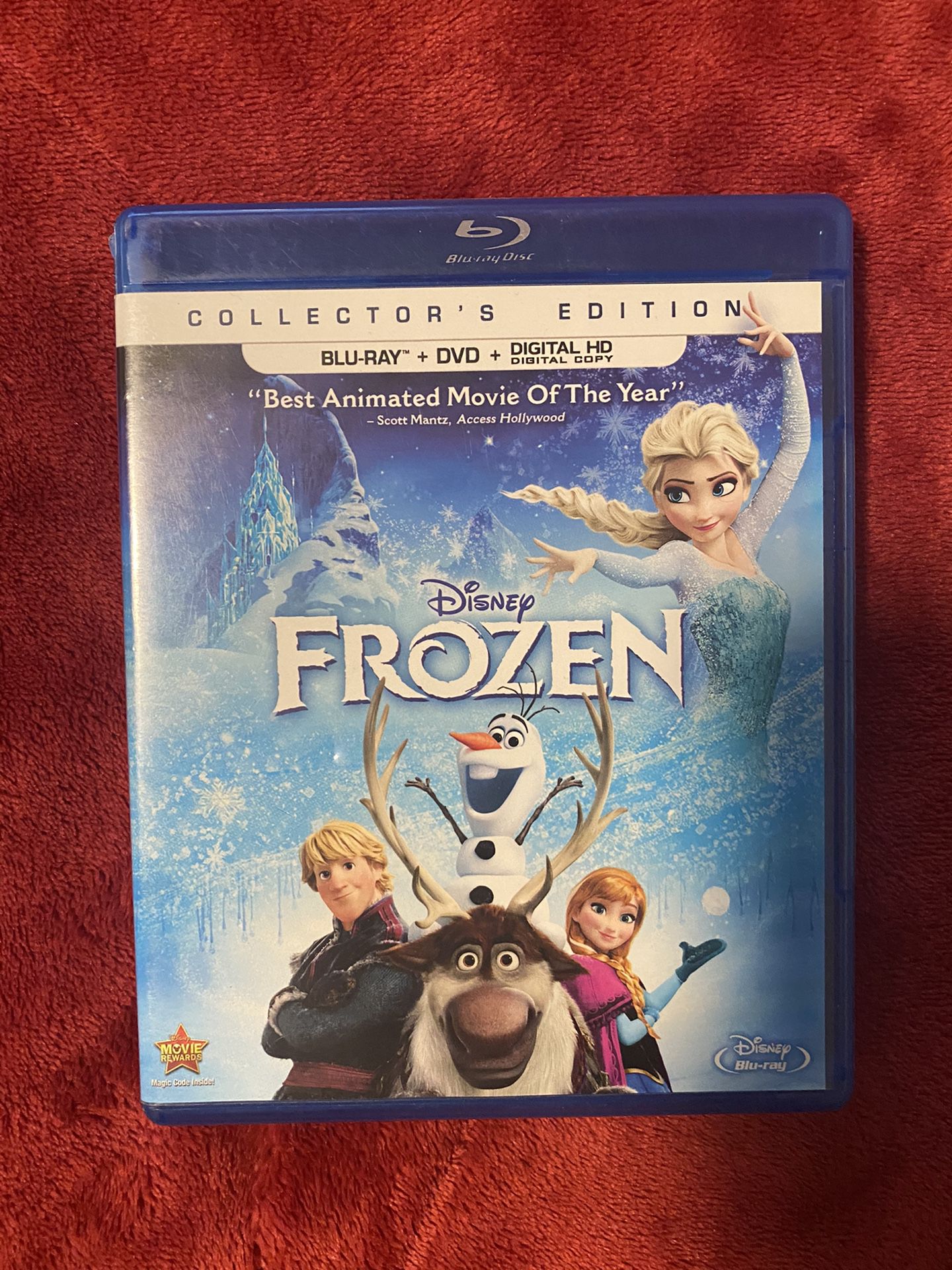 Frozen Blu Ray + DVD