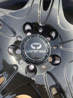 LORENZO 20” rims ... set of two ... RARE wheels ... BRAND NEW NEVER USED STILL IN ORIGINAL BOX