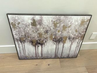 Abstract Forest Canvas Wall Art