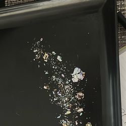 vintage Seascape Tray abalone