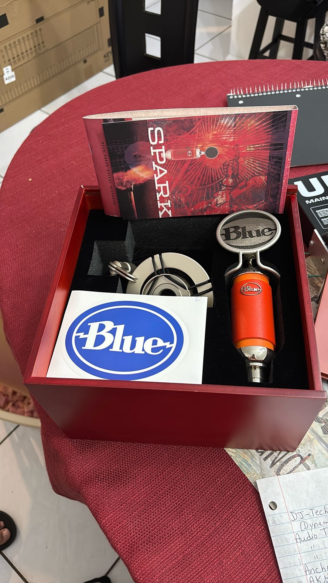 Spark Blue Mic