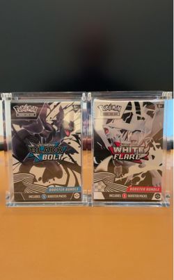 Pokemon Black Bolt & White Flare Booster Bundle