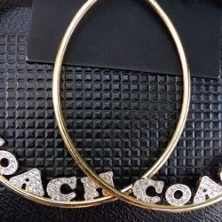 Coach Hoop Earings