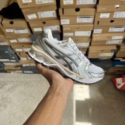 Asics Gel Kayano 14 White Graphite Grey