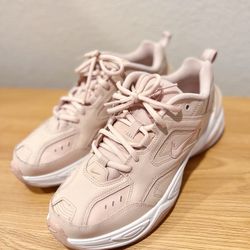 Size 9 - Nike M2K Tekno Particle Beige Brown Women’s Shoes - Great condition