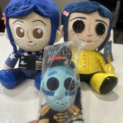 Coraline Plushies 