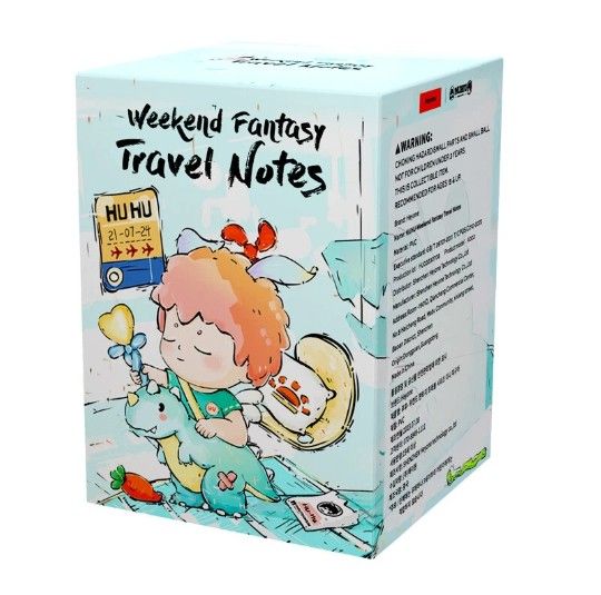 Weekend Fantasy Travel Notes Blind Box Figure (Unopen Bag)