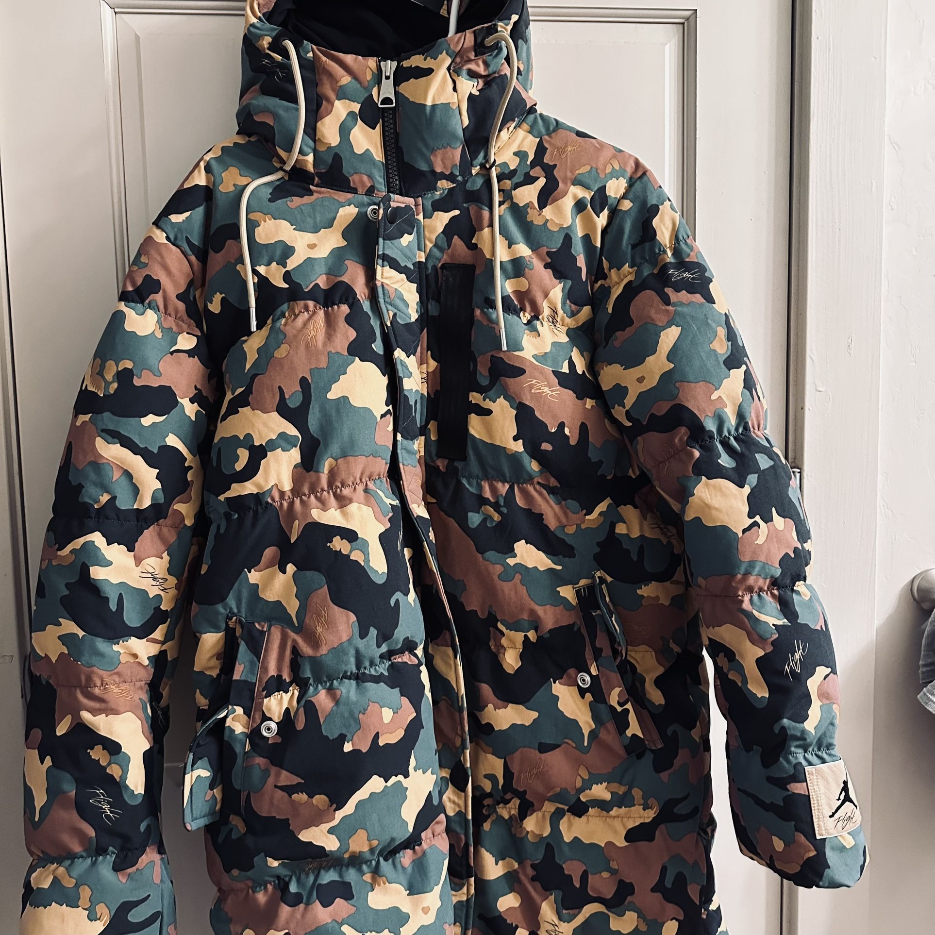 Jacket Jordan Flight Heritage AOP Parka