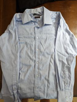Mens Dress Shirt / Cotton / 16 1/2 ...32/33