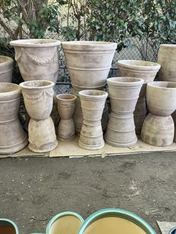 Brown Terracotta Pots-Tuscan Terracotta Planters($25 up to $350 )