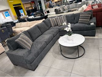 Long “L” Shape Sectional ✨ Dark Grey Color
