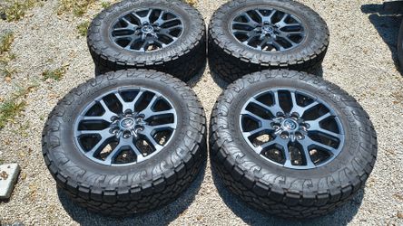 2026 Toyota Tundra/Tacoma/Sequoia/4Runner wheels with TOYO OPEN COUNTRY A/T