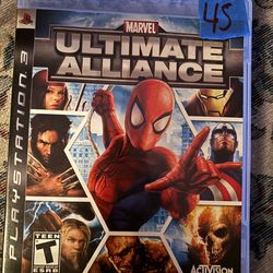 Marvel ultimate alliance ps3