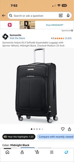 Samsonite 25’ Luggage