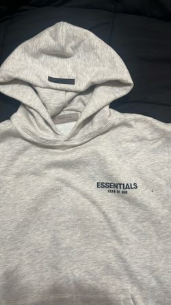 Essentials Light Oatme Size Large Hoodie