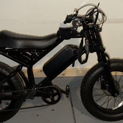 Gimme offers qlife spark 35 mph 1500 watt 48v new hydraulic mtb brakes new throttle new grips