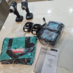 Makita 18V Brushless Drill + Impact Combo Kit (Tested, Ready to Use) $189